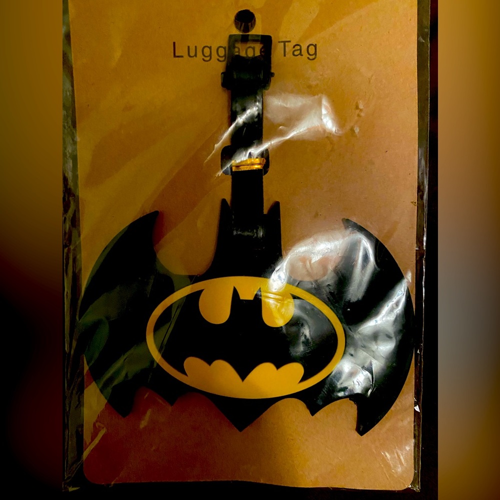 Batman luggage tag 🦇